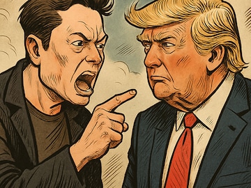 trump musk