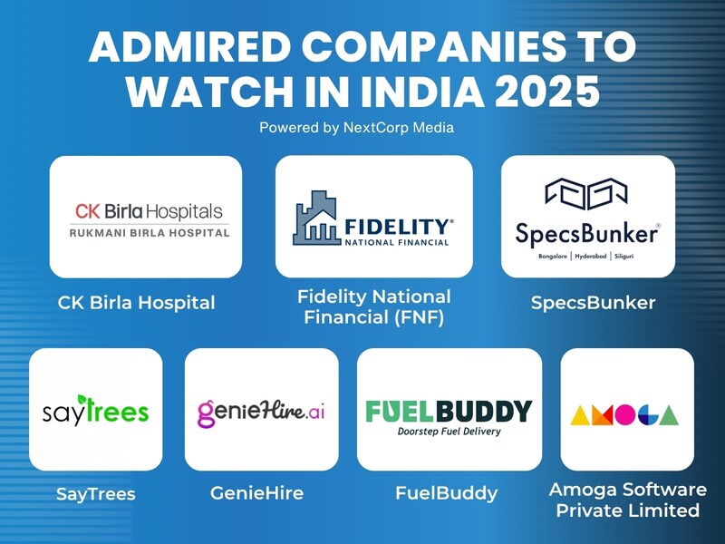 Admired companies in India 2025