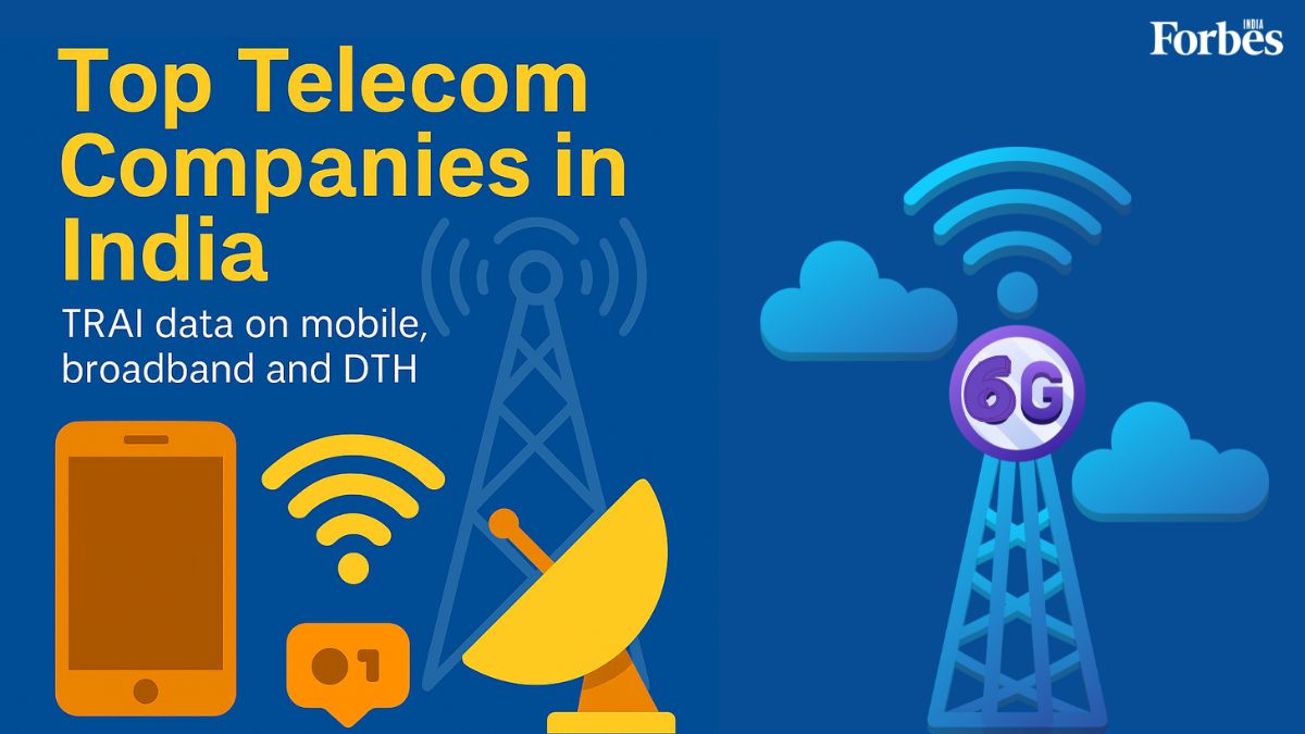 Top telecom companies in India: TRAI data on mobile, broadband and DTH