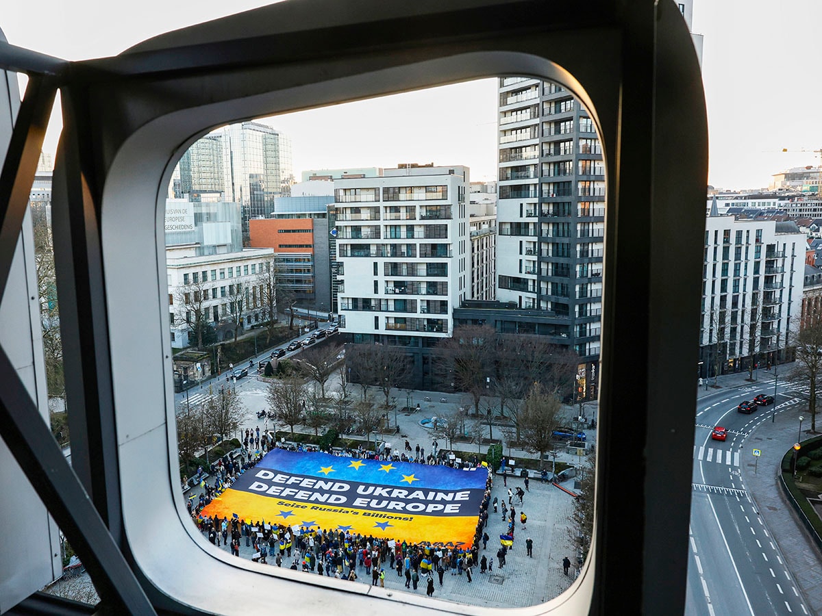 Photo of the day: Europe unites to support Ukraine