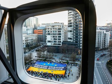 Photo of the day: Europe unites to support Ukraine