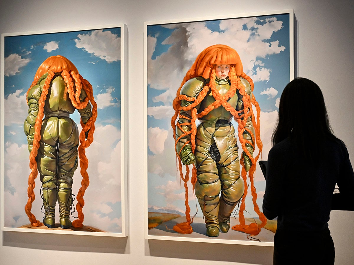 Christie's first AI art auction sees hits and plenty of misses