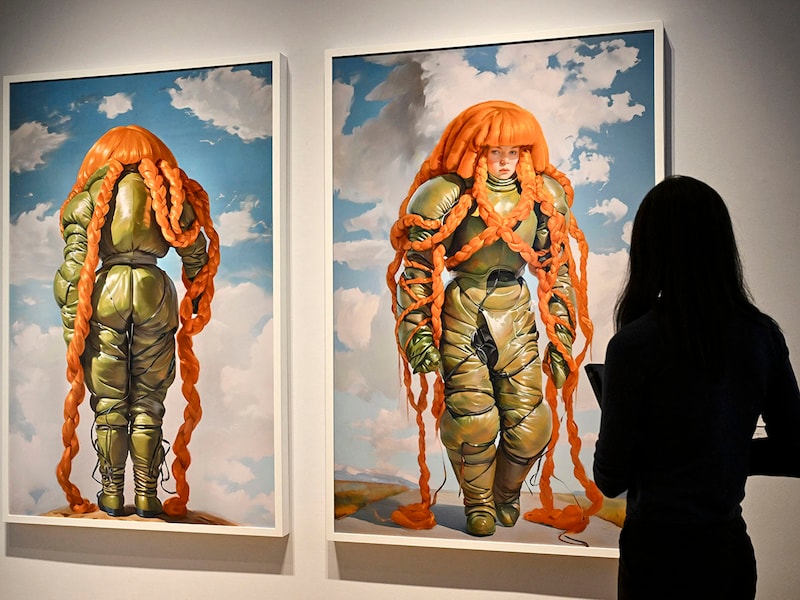 Christie's first AI art auction sees hits and plenty of misses