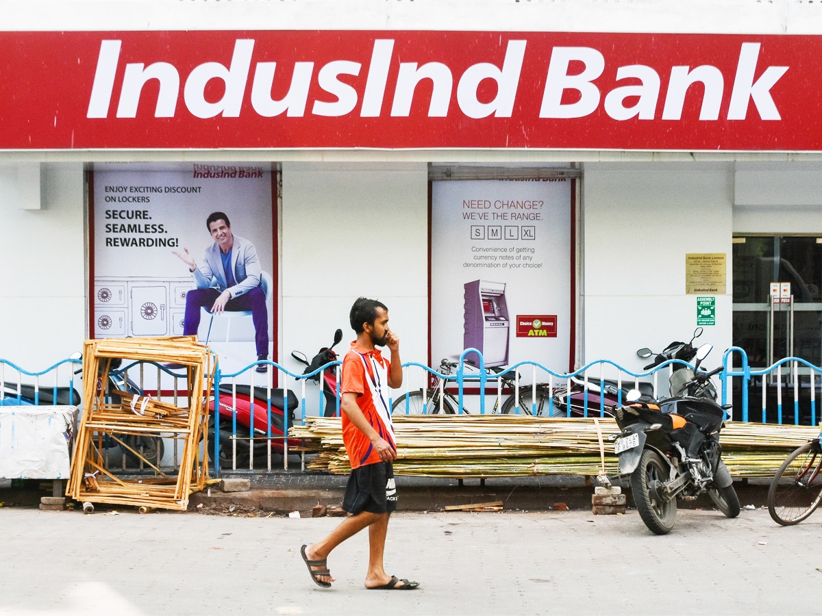 IndusInd Bank stock tanks 27 percent after derivatives markdown hurts creditability