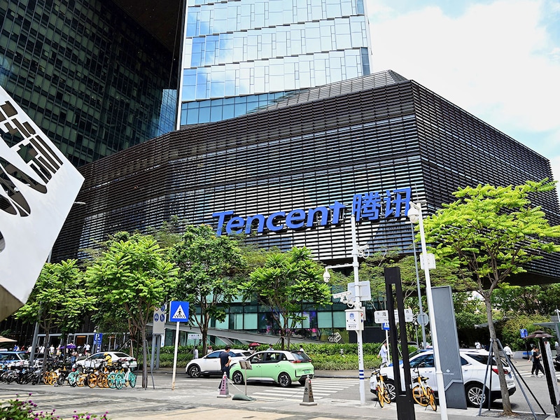 Tencent's profit surges 90 percent as AI push pays off