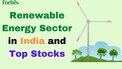 Renewable energy sector in India and top stocks by market capitalisation
