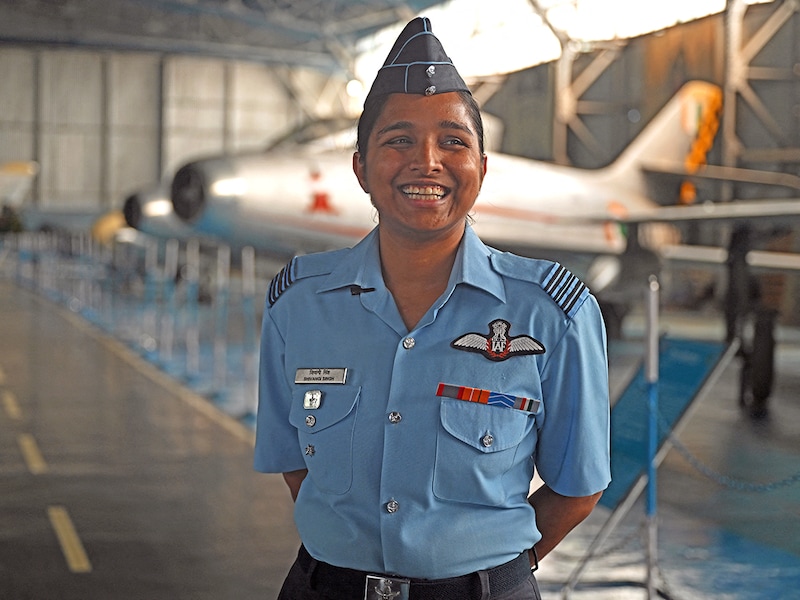 Shivangi Singh: India's woman fighter pilot trailblazer eyes space