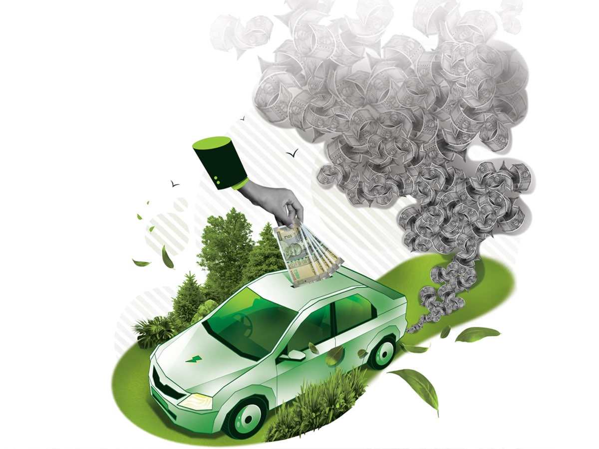 Gensol Engineering and BluSmart Mobility are grappling with allegations and a Securities and Exchange Board of India (Sebi) investigation. Illustration: Chaitanya Surpur