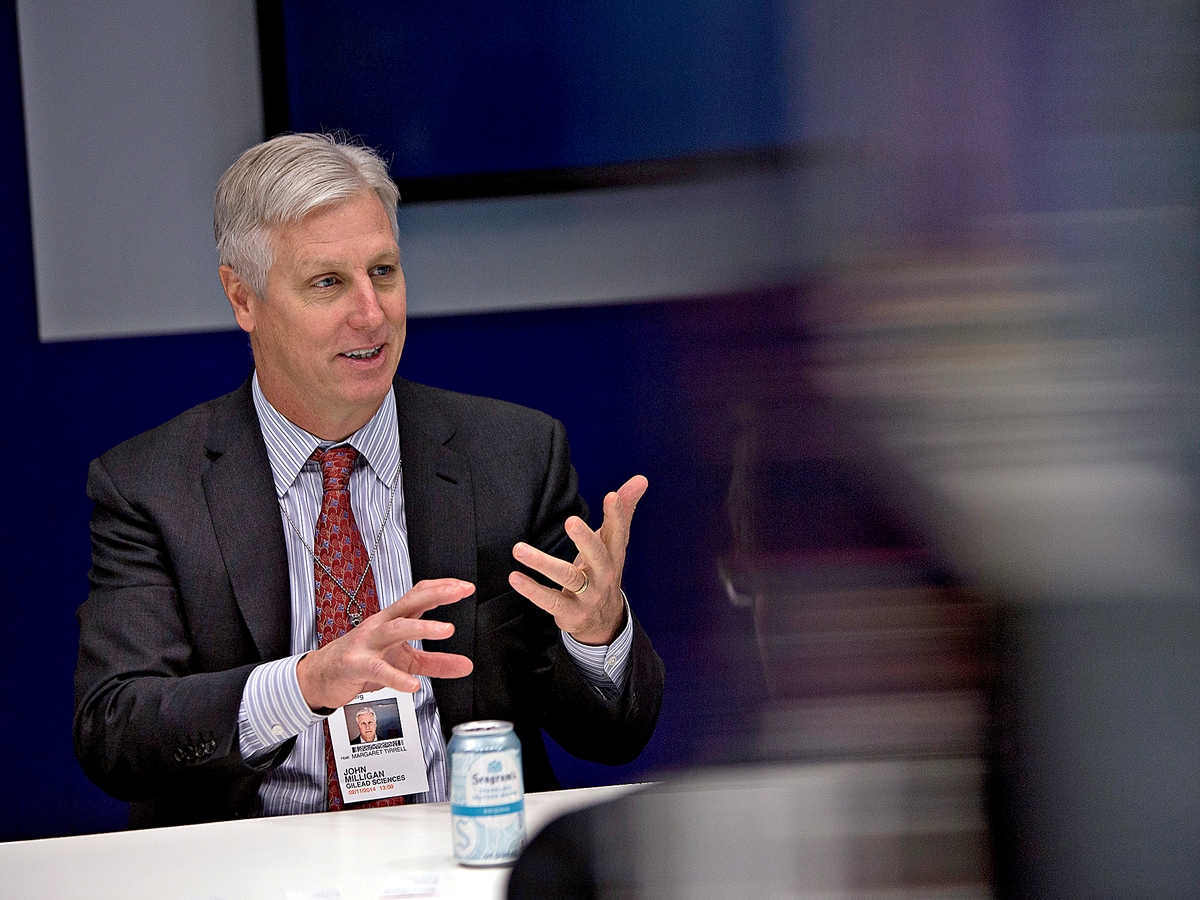 John Milligan, Kailera’s chairman, has been amazed by studies showing obesity drugs’ benefits beyond weight loss. “It shows how important metabolic health is to longevity,” he says. Image: VICTOR J. BLUE / BLOOMBERG VIA GETTY IMAGES