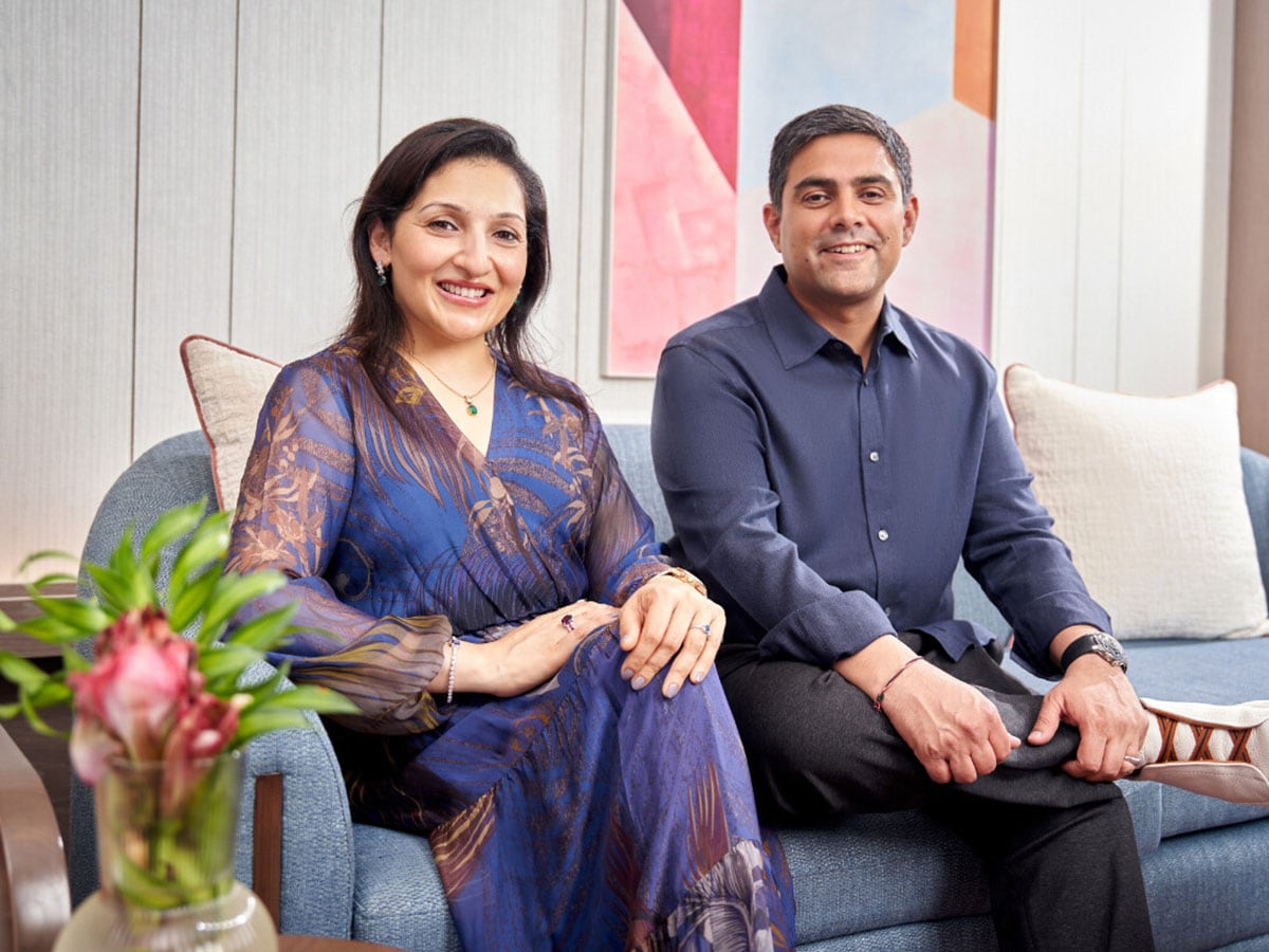 Partners in life and business: Ankur and Aditi Daga, co-Founders of Angara