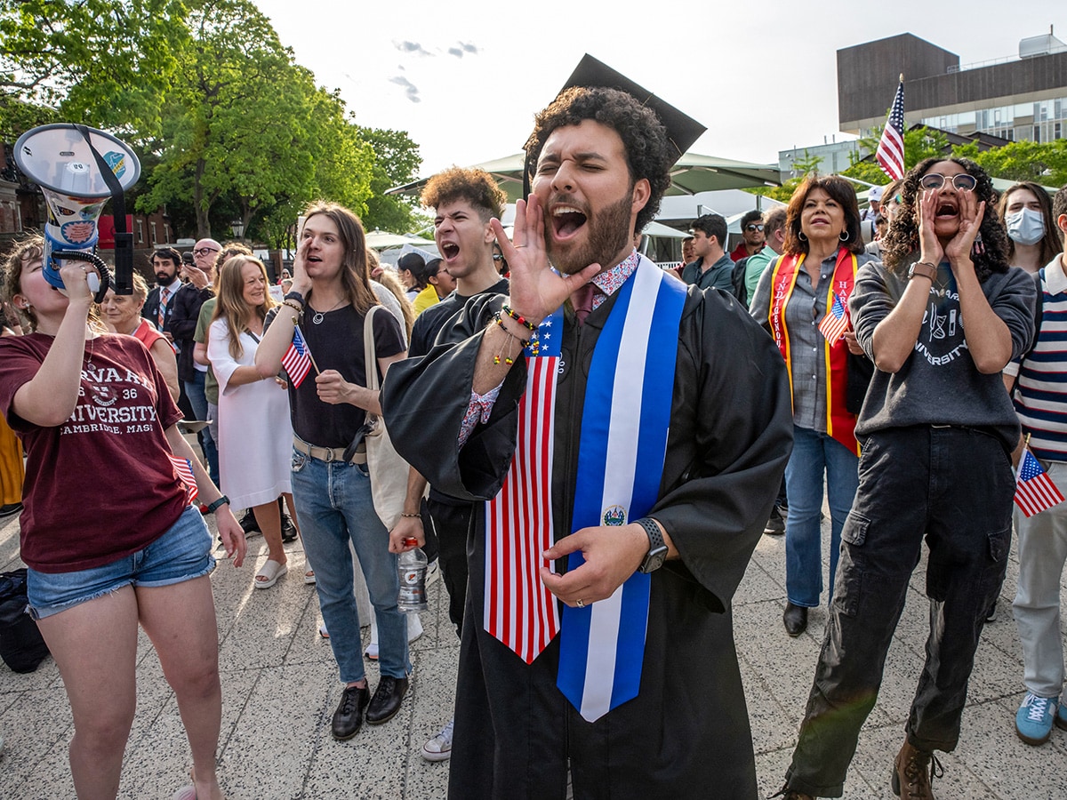 Photo of the day: Harvard Students for Freedom rally
