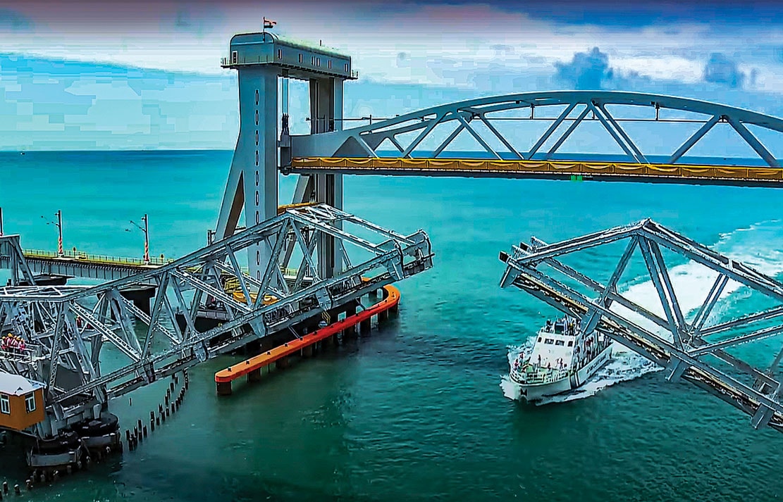 Pamban bridge