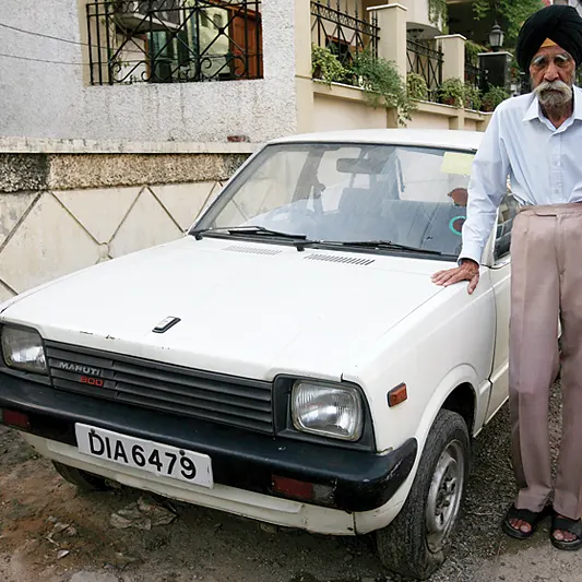 The first 'people's car': Maruti 800