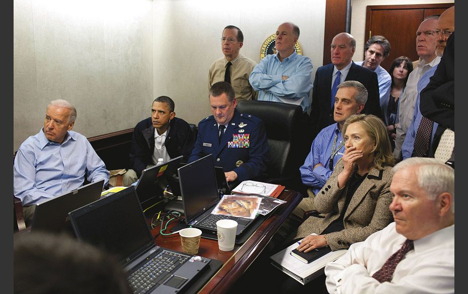 Counter strikePresident Obama and top officials get live update on the mission that eliminated Osama