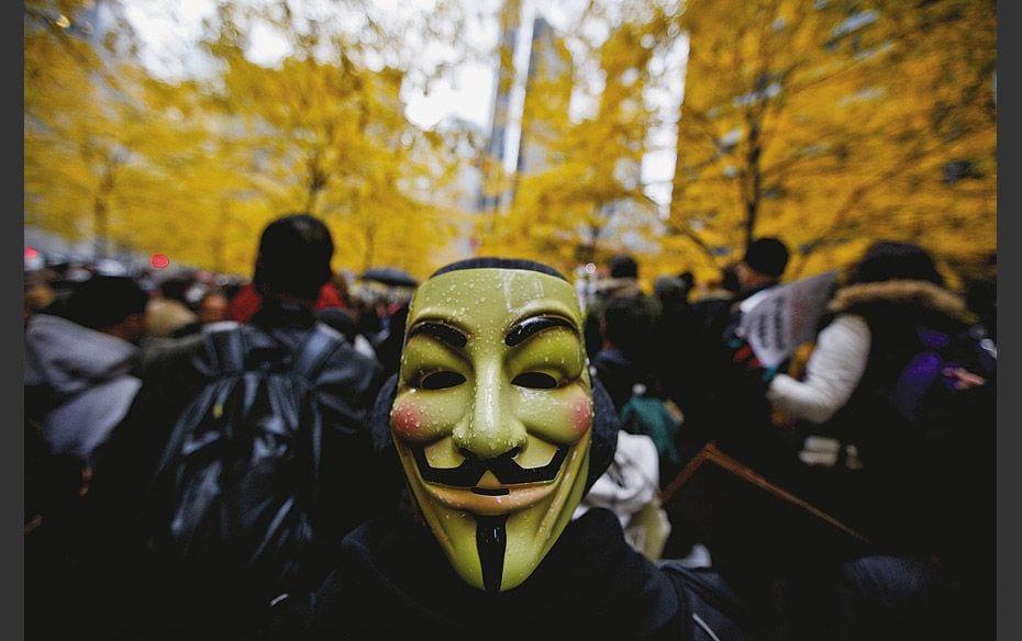 UprisingThe Occupy Wall Street demonstration sparked off similar protests in other parts of the USA 