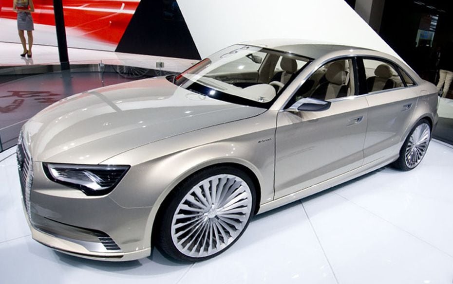 Audi A3 e-tron concept. Audi calls it "an attractive technical study." Anybody interested?