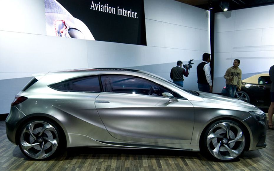 The Mercedes Concept A-Class. Not coming soon                        