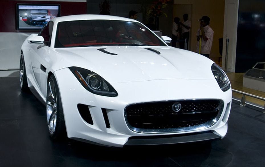 Jaguar CX-16 concept. Powered by a hybrid concept that combines an alloy 3 liter V6 supercharged eng