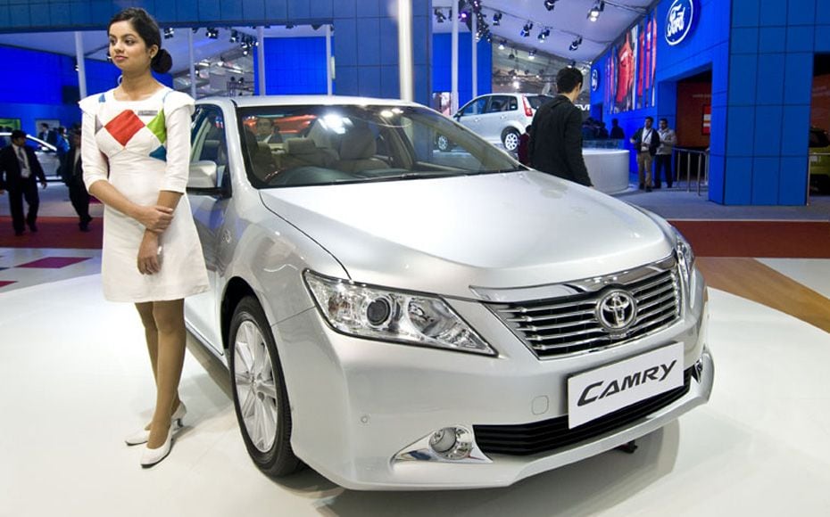 Toyota's new Camry. This one should do better. Maybe at the 5 star hotels in Delhi, you know    