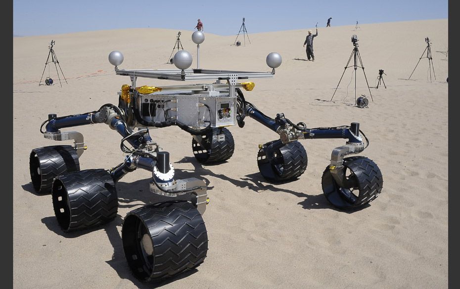 Members of the Mars Science Laboratory/Curiosity team, which includes rover drivers and scientists, 