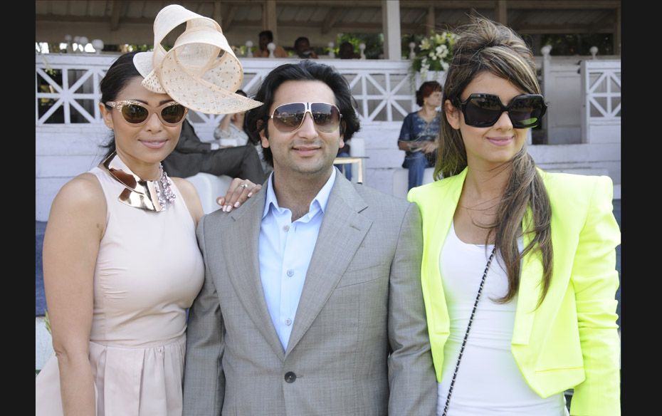 Kalyani Saha Chawla, Adar Poonawalla (Executive Director of Serum Institute) with wife Natasha Poona