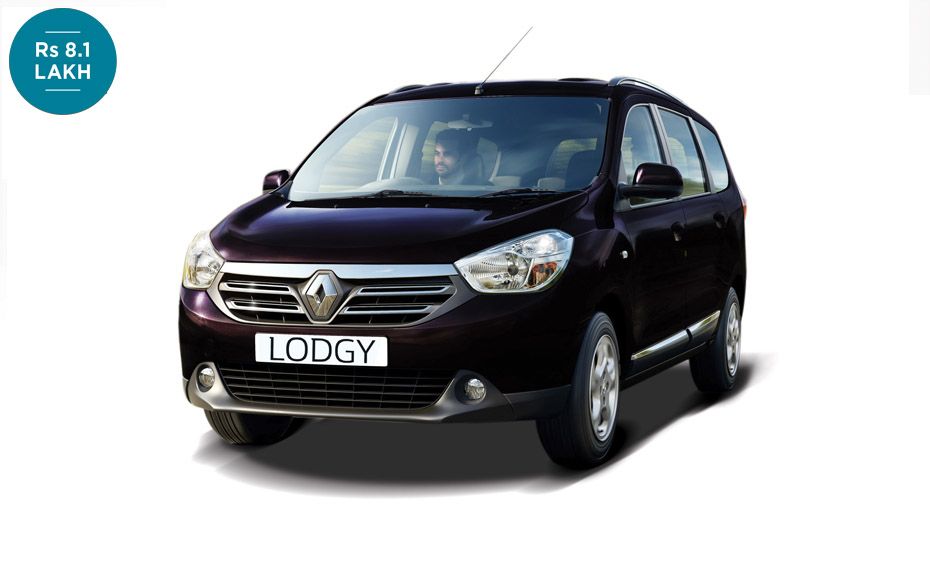 Renault Lodgy MPV  Launched in April 2015, the Lodgy aims to capture a slice of the MPV (multi-