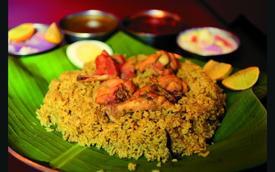   Mint Biryani, Shivaji Nagar style, at Kollapuri’s                          