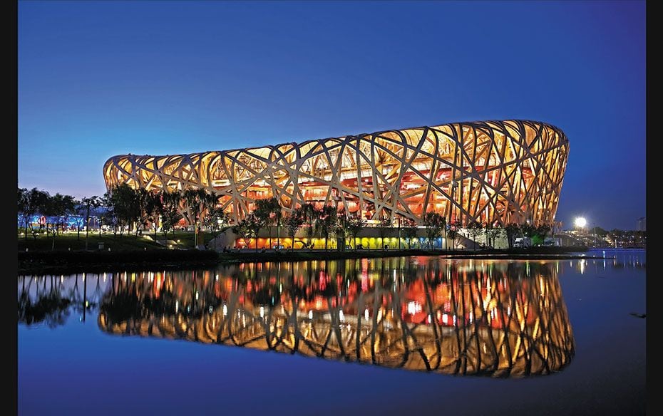 China, Beijing National Stadium Popularly known as ‘Bird’s Nest’, the $428-million