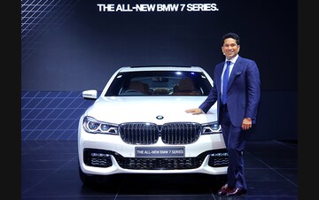 Sachin Tendulkar unveils new BMW 7 Series