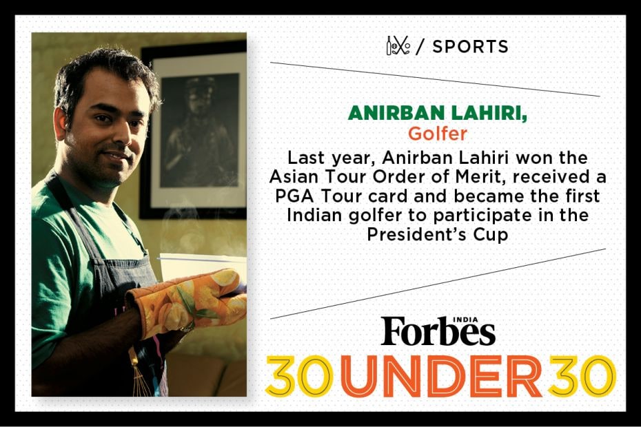 Anirban Lahiri, 28, Golfer PROFILE HERE                         