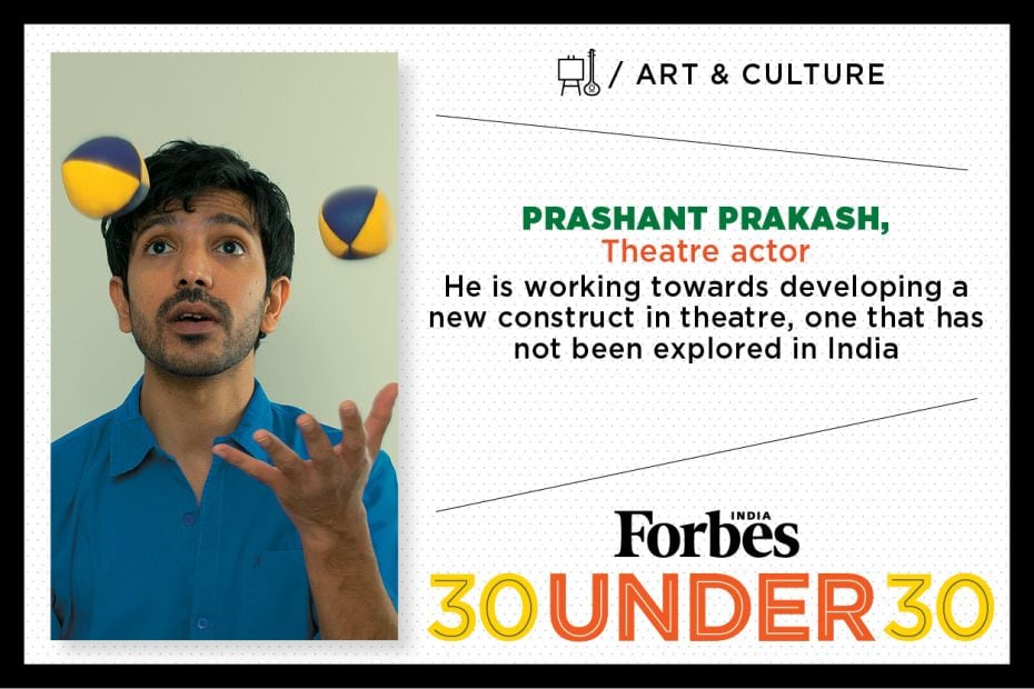 Prashant Prakash, 29, Theatre Actor PROFILE HERE 