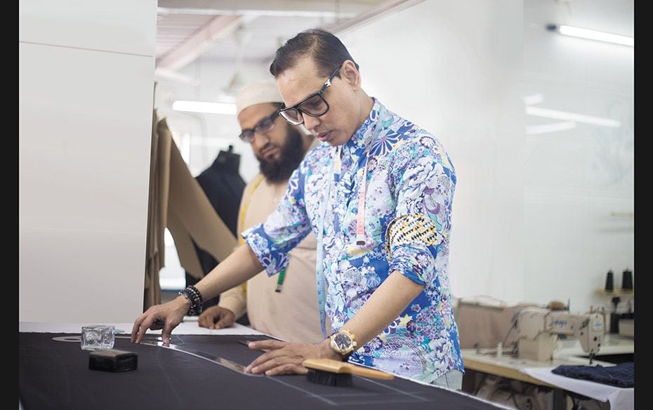 STAGE / 1 “The cut is the foundation of every garment. it has to accommodate the fluctuations 