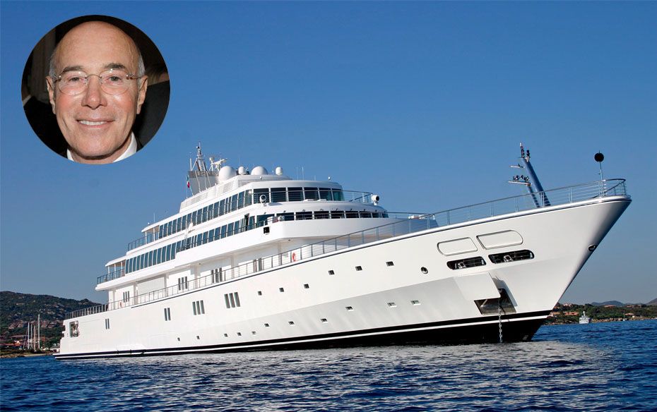 David Geffen$6.6 billionRising Sun (length: 452 feet) Overboard amenities: Wine cellar and regulatio