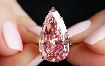 Rare 15.38-carat pink diamond fetches $31.6 million