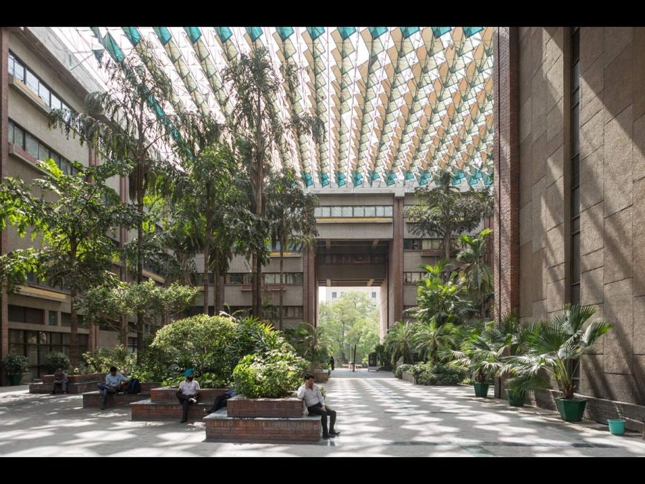 India Habitat Centre. 1994. Joseph Allen SteinStein’s projects in Delhi addressed the region&r