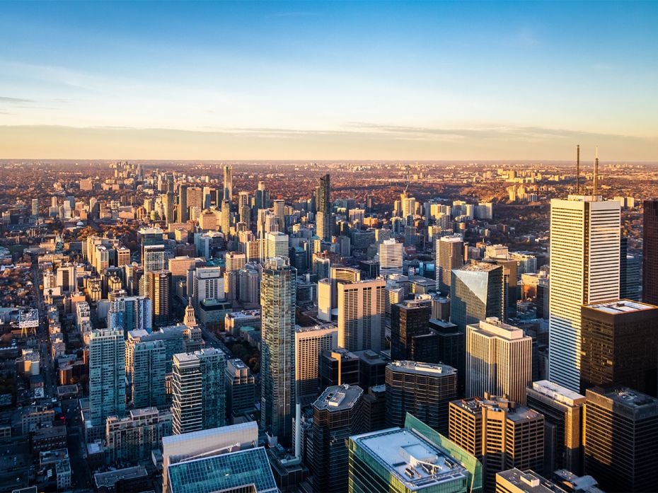 Toronto, the heart of Canada, is at number two on the list with the rate of luxury properties growin