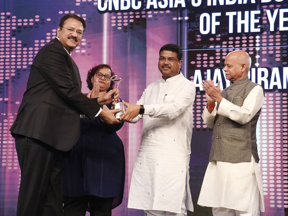 Category: CNBC Asia's India Business Leader of the YearWinner: Mr. Ajay Piramal, Chairman Pirama