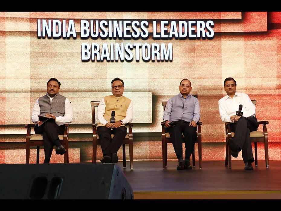 CEO dialogue with our esteemed panelists at the CNBC-TV18 India Business Leader Awards  Panelis