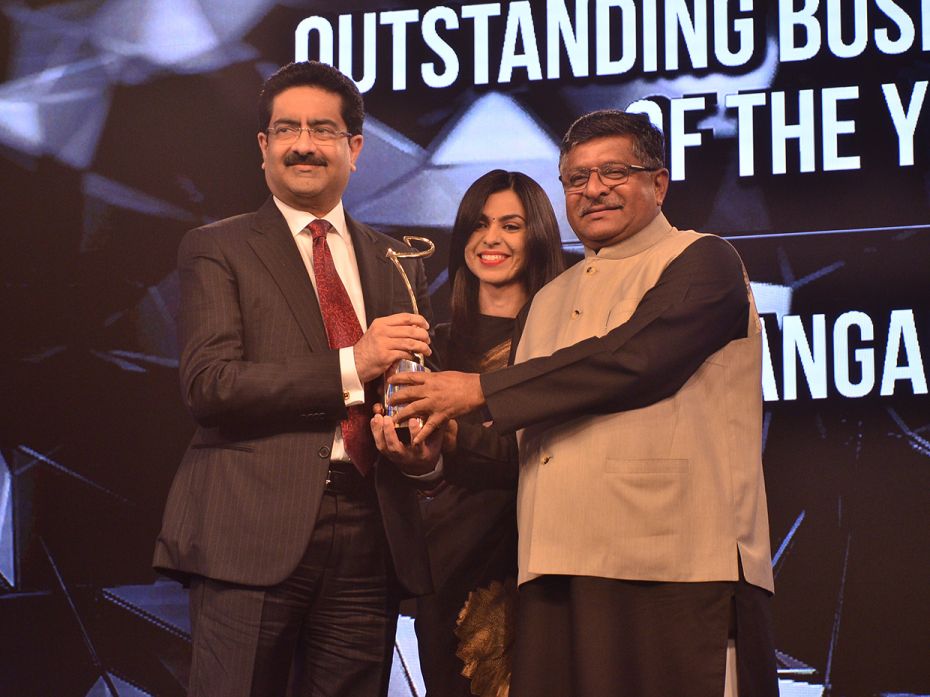 Category: Outstanding Business Leader of the year award    Winner: Mr. Kumar Mangalam