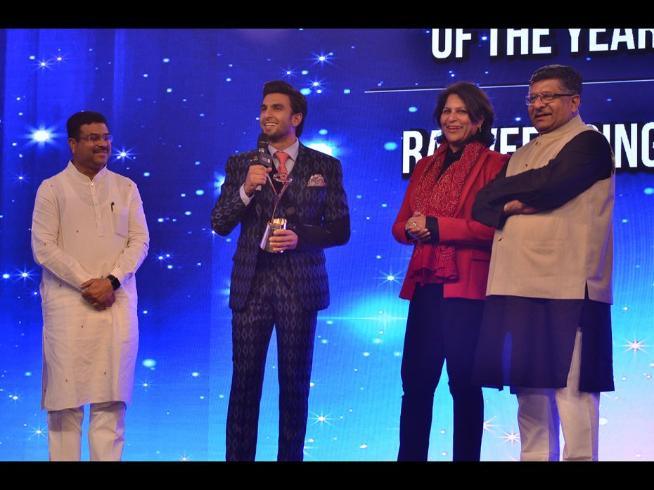 Category: Entertainment Leader of the Year        Winner: Mr. Ranveer 