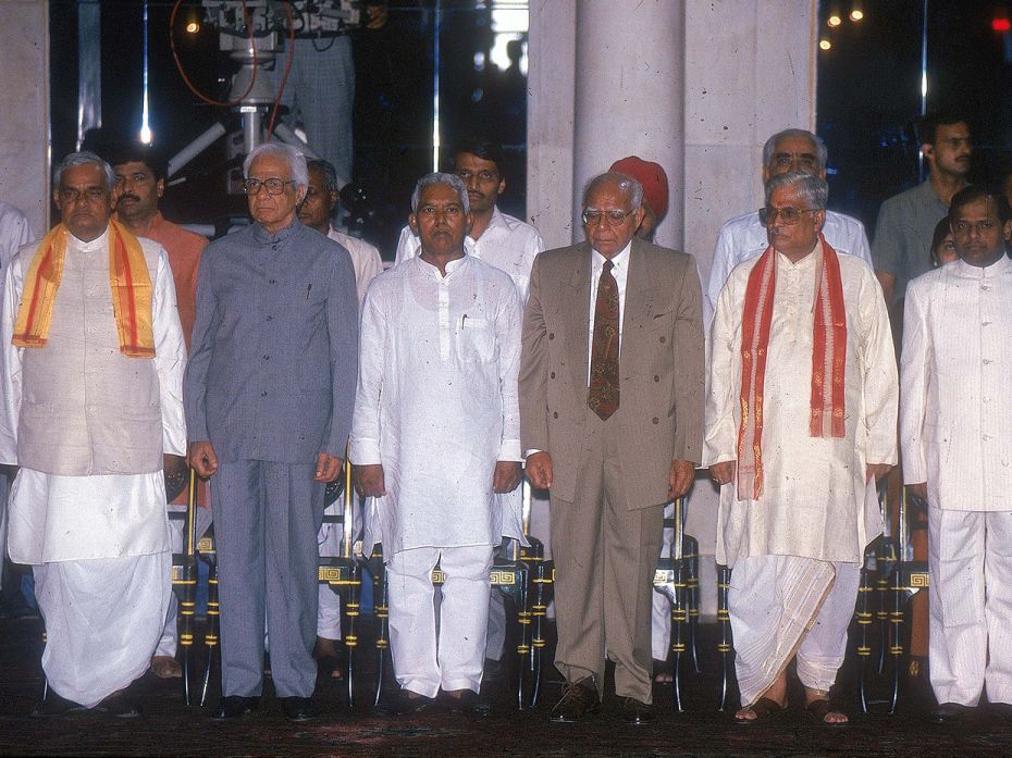 At an international platform by speaking in Hindi at the United Nations, Atal Bihari Vajpayee gave t