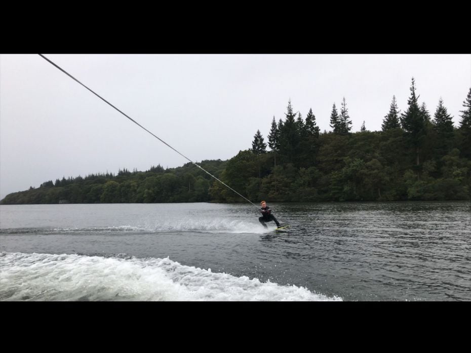 Wakeboarding - A thrilling activity offered by Low Wood Bay's onsite water sports centre on Lake