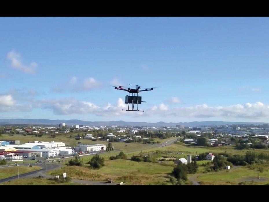 Flytrex mule, Delivery droneIsrael-based drone company Flytrex and Iceland’s largest online ma