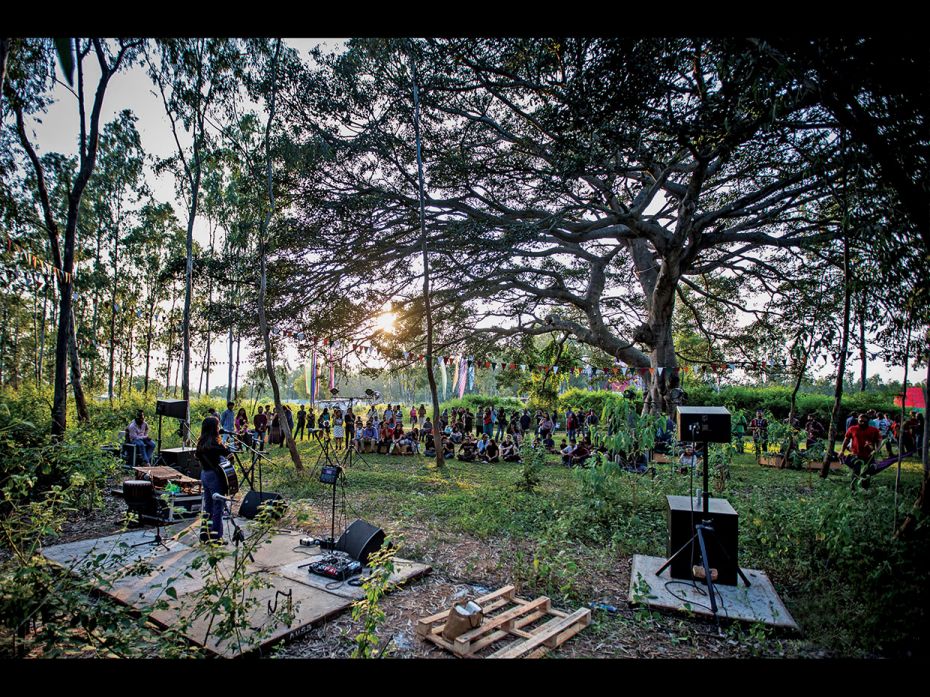 One of the festival’s focus areas is to reduce its overall carbon footprint. To that end, its 