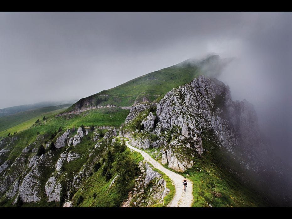 Dolomites, ItalyYou would never guess from looking at the majestic, jagged rock walls of this mounta