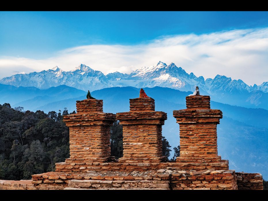 Sikkim Trail, IndiaThis spectacular, moderately difficult trail takes you through a rhododendron reg