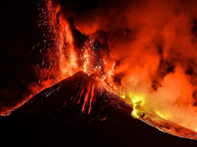 Spewing fire: The volcanic paroxysms of Mount Etna
