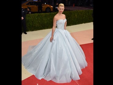 Claire Danes arrives for the Costume Institute Benefit at The Metropolitan Museum of Art May 2, 2016