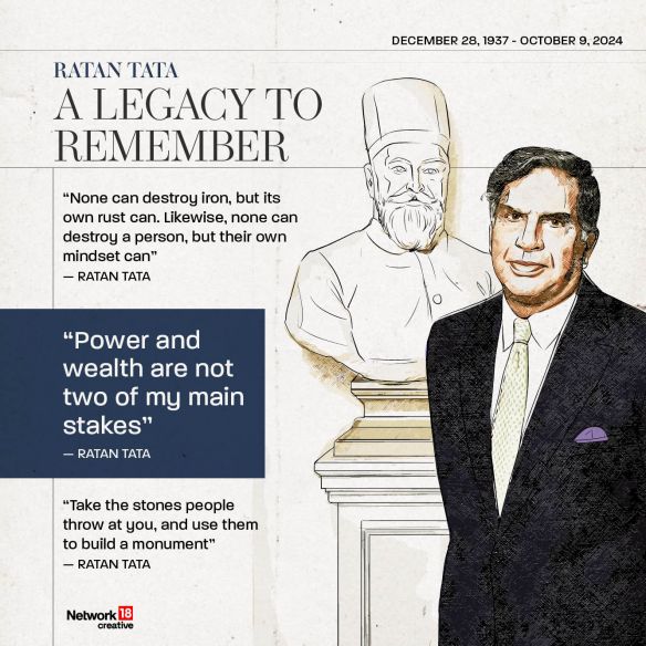 Words from Ratan Naval Tata one can never forget.