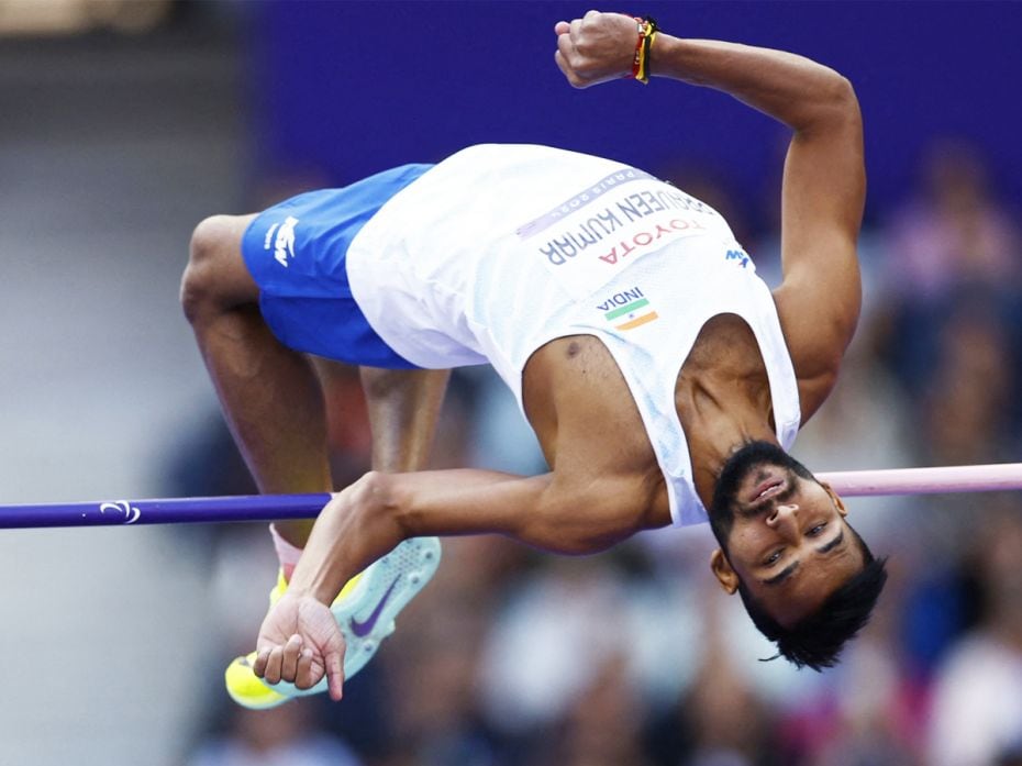 Praveen Kumar - Men's high jump T64 (Athletics) – Gold
Praveen Kumar was born with a short le